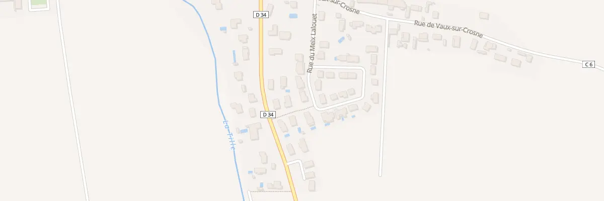 Plan du 10 Rue du Meix Lalouet à Remilly-sur-Tille
