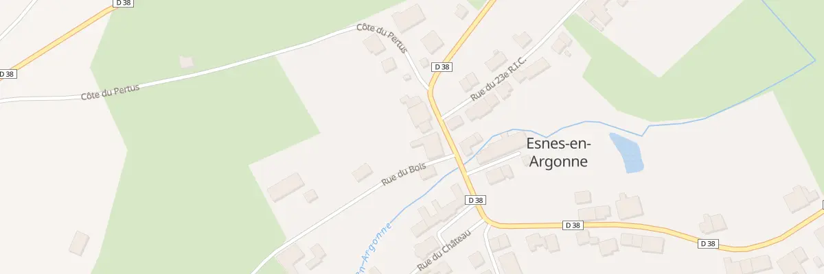 Plan du 3B Rue de Varennes à Esnes-en-Argonne