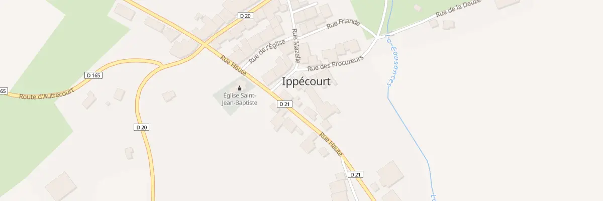 Plan du 5 Rue Haute à Ippécourt