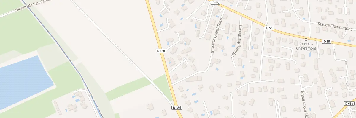 Plan du 43 Imp des Marguerites à Saint-Romain-de-Jalionas