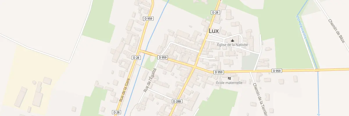 Plan du 8 Rue du Centre à Lux