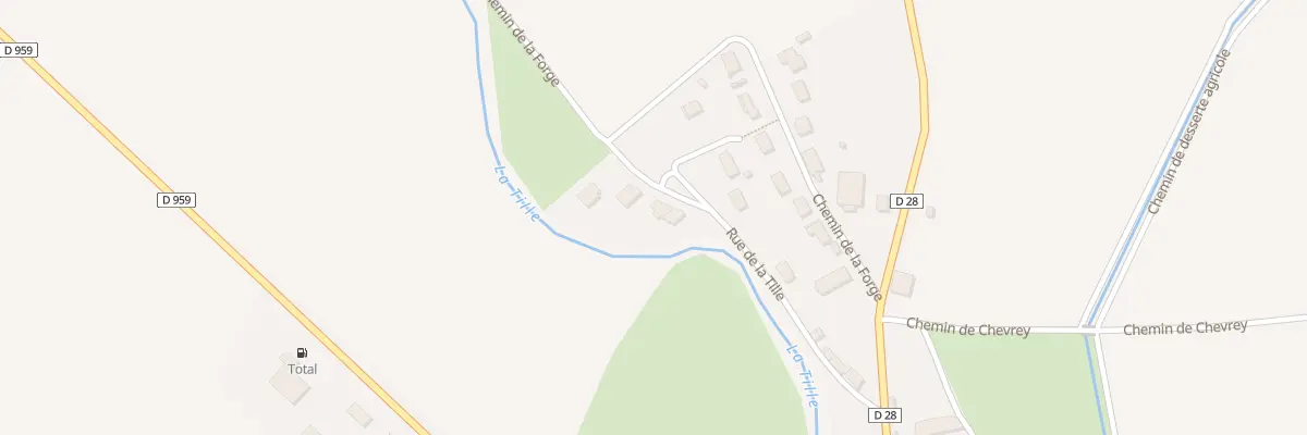 Plan du 1B Rue de la Tille à Lux