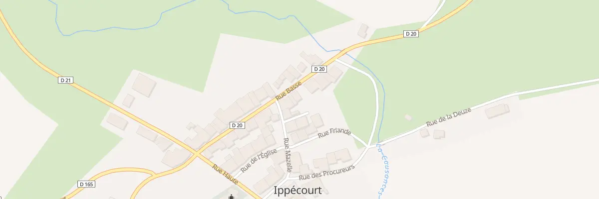 Plan du 6 Rue Basse à Ippécourt