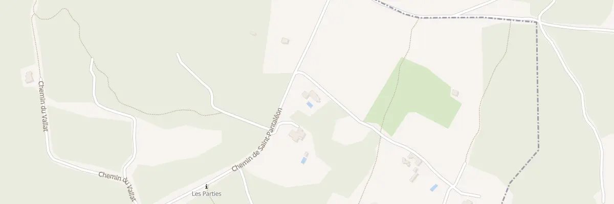 Plan du 1280 Che de Saint-Pantaléon à Beaumettes