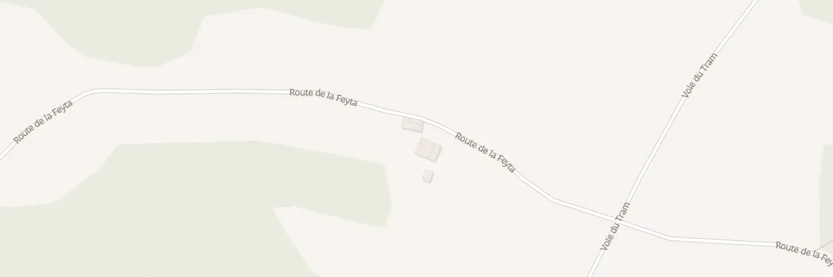 Plan du 4689 Rte de la Feyta à Roybon