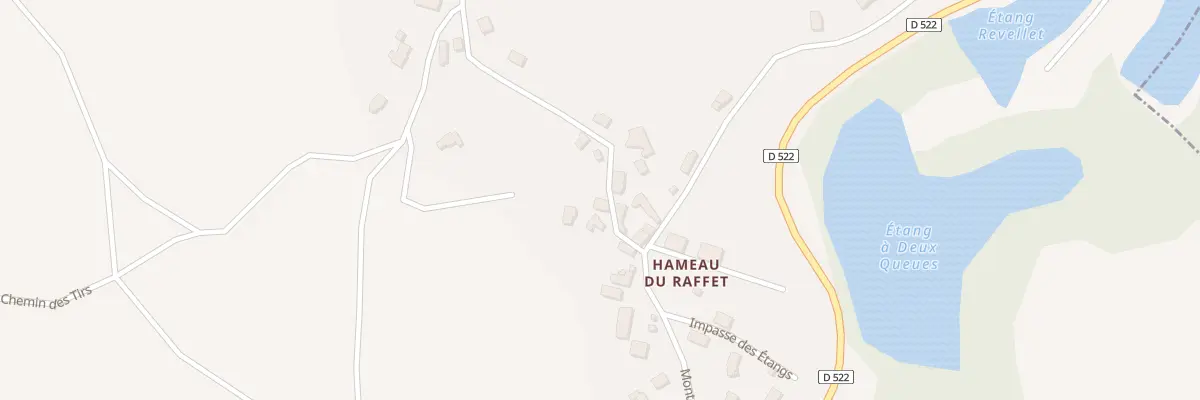 Plan du 371 Mte du Raffet à Meyrieu-les-Étangs