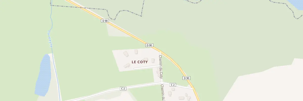Plan du 10 Che du Lot Le Coty à Châtenay