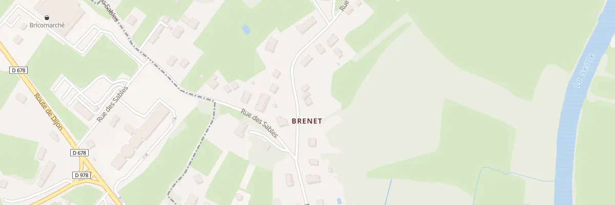 Plan du 44 Rue de Brenet à Louhans-Châteaurenaud