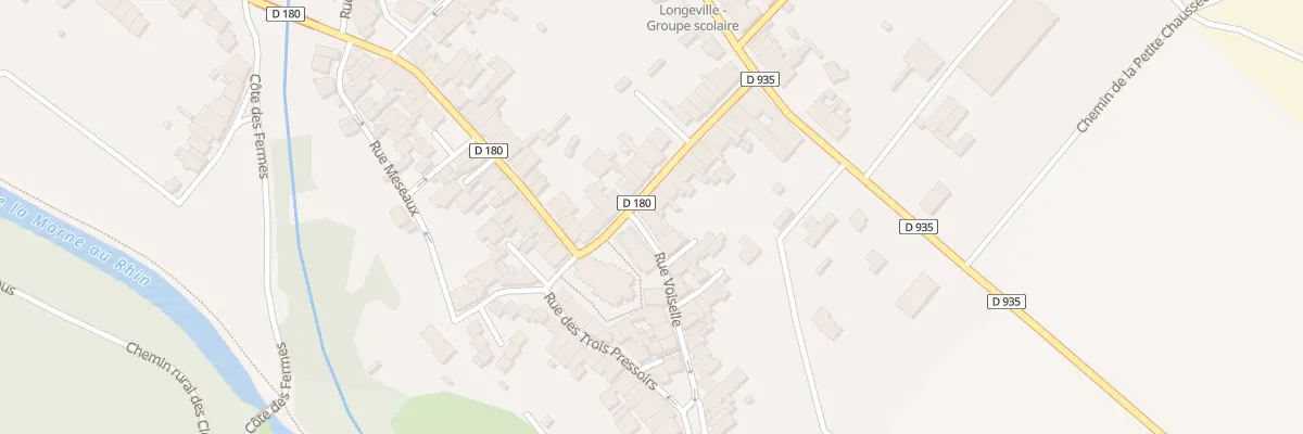 Plan du 2 Rue Voiselle à Longeville-en-Barrois