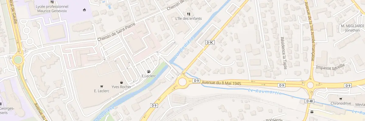 Plan du 44 Av de Lattre de Tassigny à Marignane