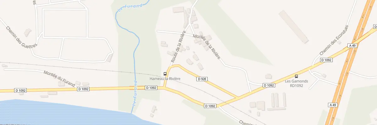 Plan du 35B Pas de la Riviere à Saint-Lattier