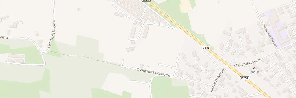 Plan du 9924 Av du Bosquet à Gignac-la-Nerthe