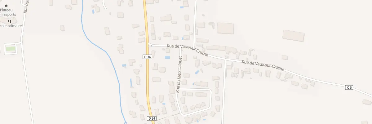 Plan du 4 Rue de Vaux sur Crosne à Remilly-sur-Tille