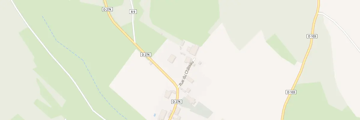 Plan du 1 Rue du Château à Boussenois