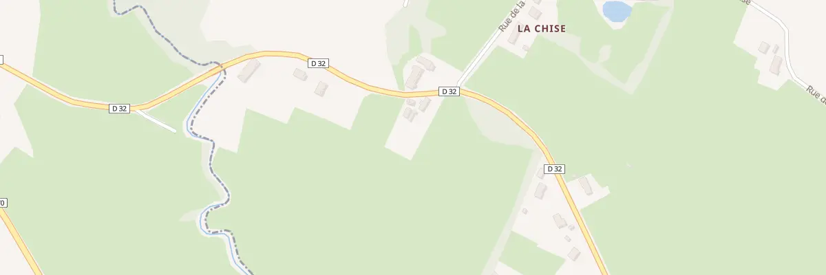 Plan du 537 Rte de Mervans à Serley