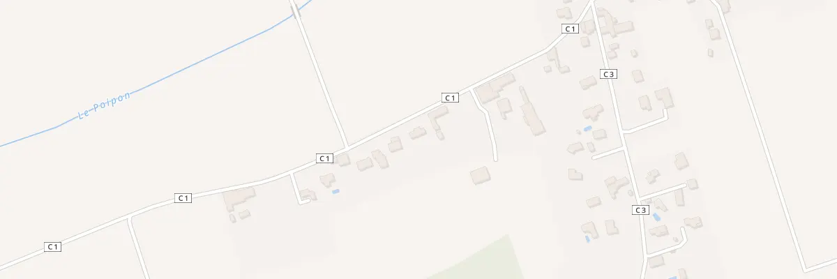 Plan du 825 Che de Poinponnier à Sardieu