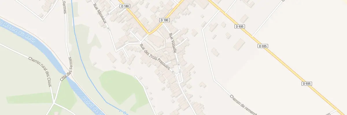 Plan du 11 Rue Voiselle à Longeville-en-Barrois
