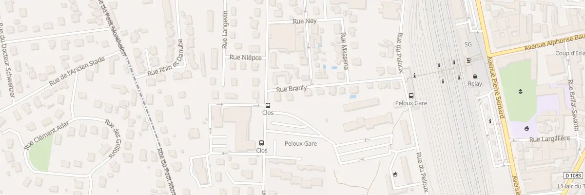 Plan du 17 Rue Branly à Bourg-en-Bresse