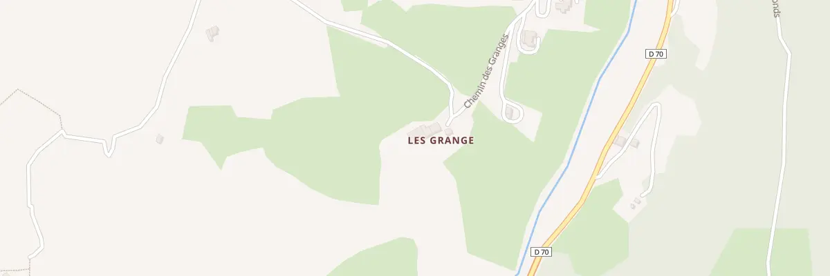 Plan du 5125 Les Granges à Bouvières