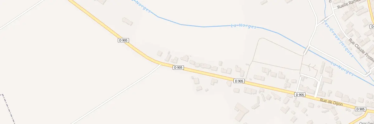 Plan du 48 Rue de Dijon à Genlis