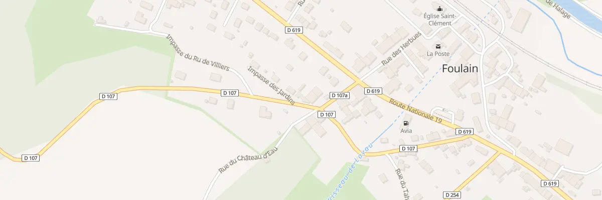 Plan du 6 Rue de la Cote Bonheur à Foulain