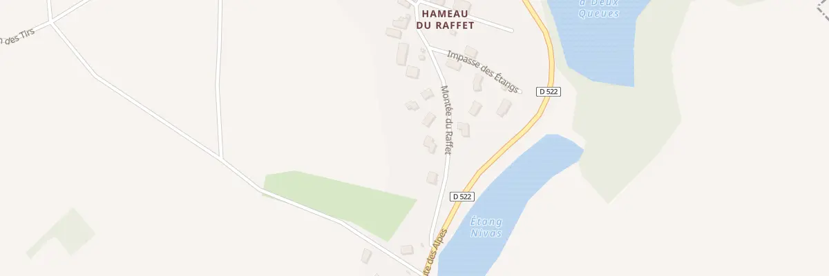 Plan du 181 Mte du Raffet à Meyrieu-les-Étangs