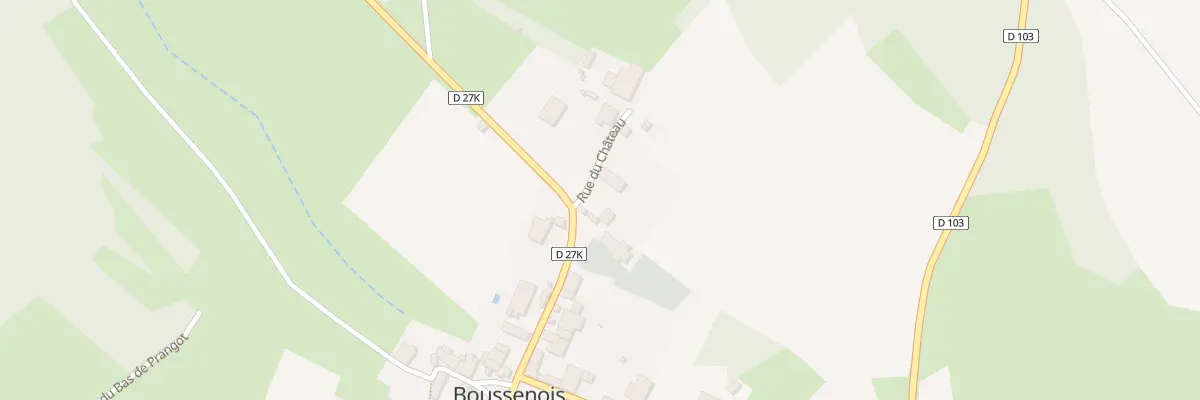 Plan du 62 Gr Grande Rue à Boussenois