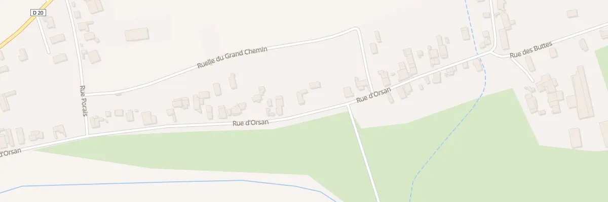 Plan du 24 Rue d’Orsan à Esbarres