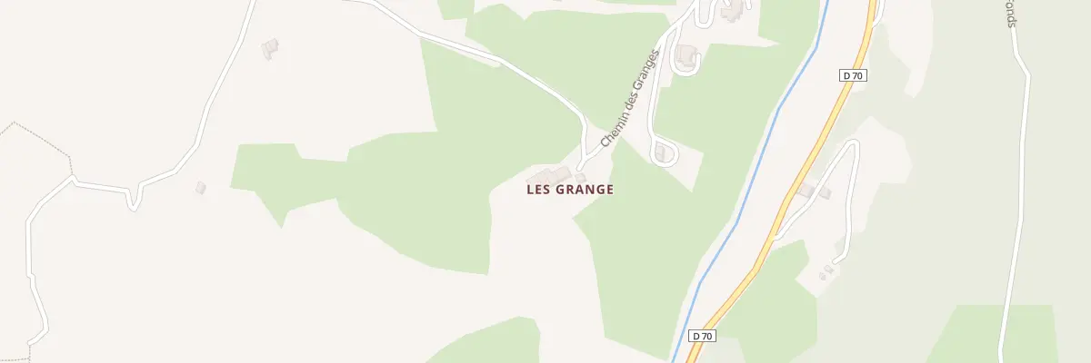 Plan du 5124 Les Granges à Bouvières