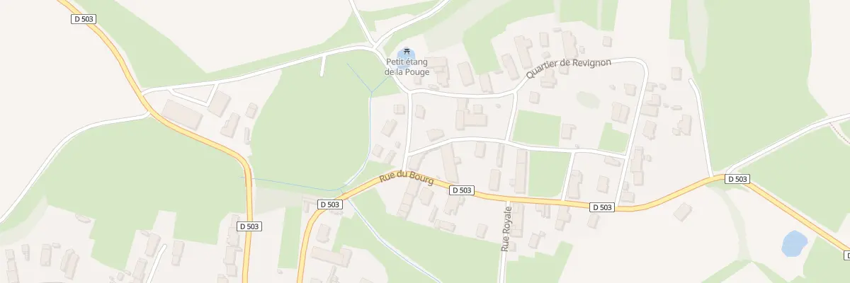 Plan du 2 Qua de Revignon à Longepierre