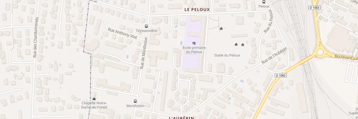 Plan du 162 Rue Michel Pesce à Bourg-en-Bresse