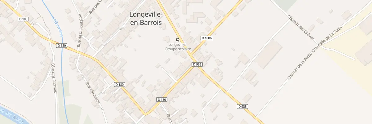 Plan du 25 Rue des Alliés à Longeville-en-Barrois