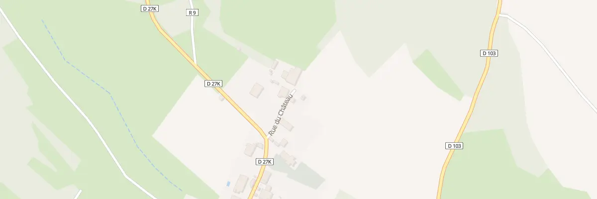 Plan du 2 Rue du Château à Boussenois