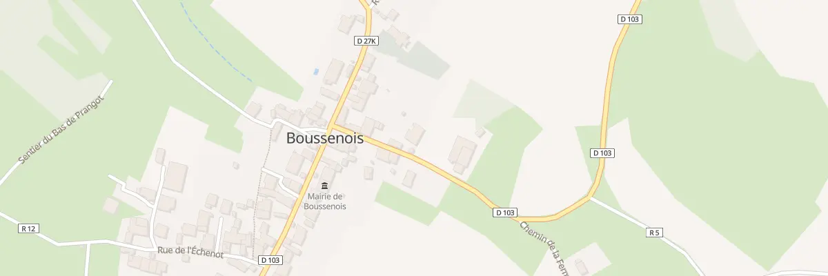 Plan du 3 Rue de Chevie à Boussenois
