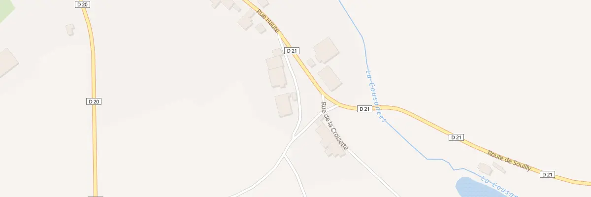 Plan du 6 Rue de la Roncette à Ippécourt