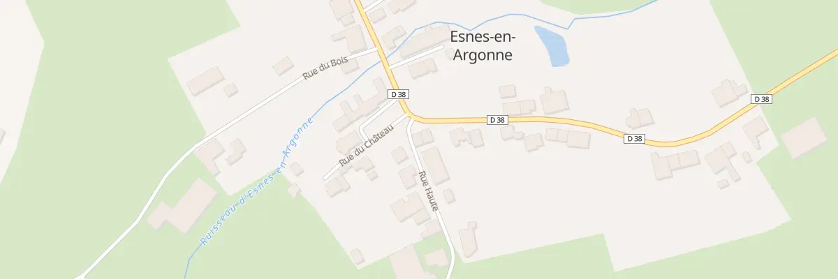 Plan du 2 Rue des Mouleurs à Esnes-en-Argonne