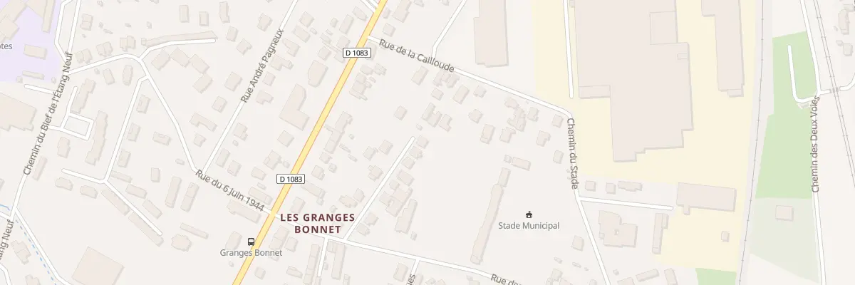 Plan du 136 All des Granges Bonnet à Péronnas