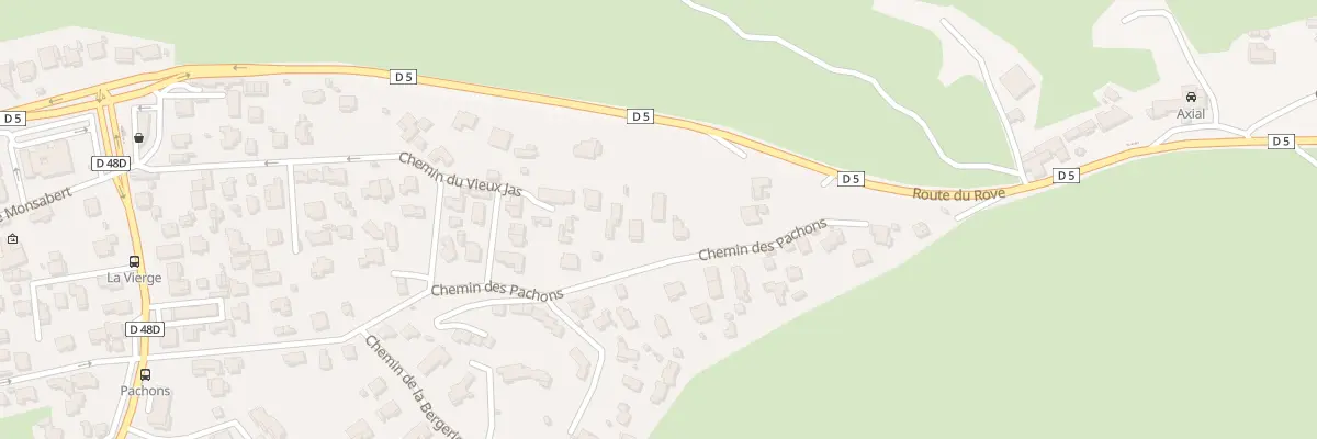 Plan du 5628 Les Pachons à Ensuès-la-Redonne
