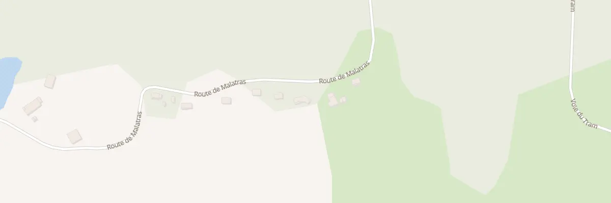 Plan du 321 Rte de Malatras à Roybon