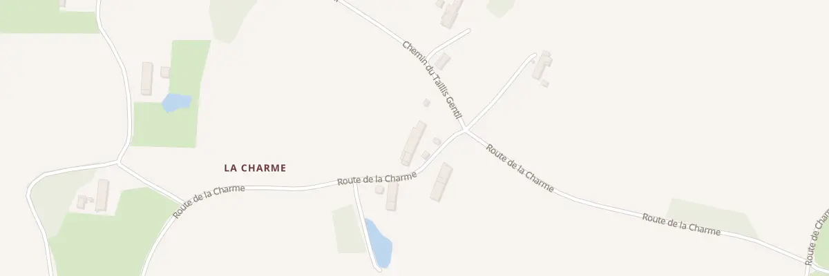 Plan du 5132 La Charme à Cormoz