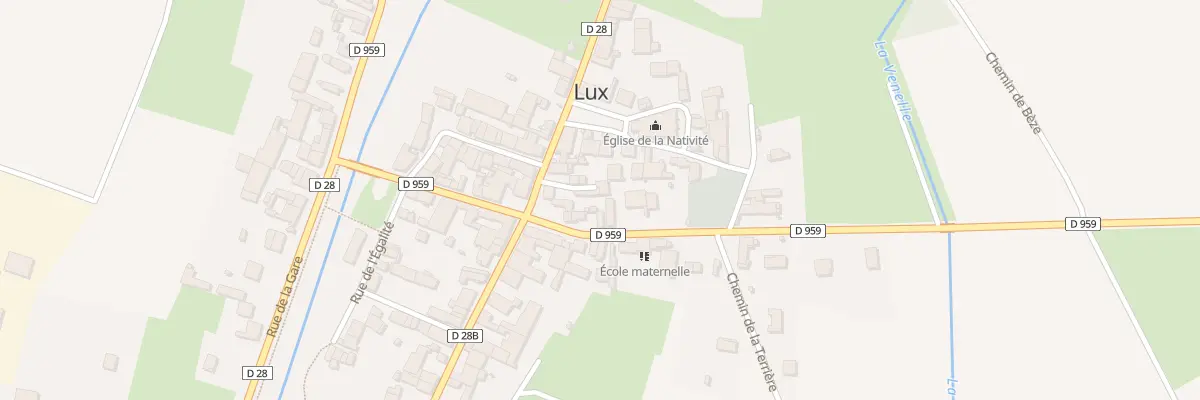 Plan du 2 Imp des Tisserands à Lux