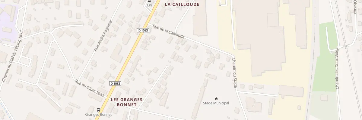 Plan du 122 Rue de la Cailloude à Péronnas