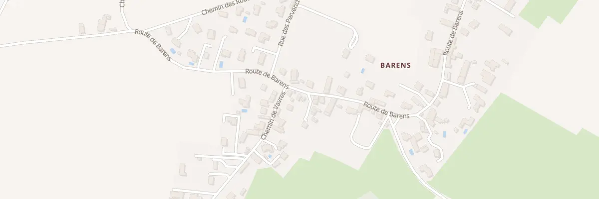 Plan du 1435 Rte de Barens à Saint-Romain-de-Jalionas