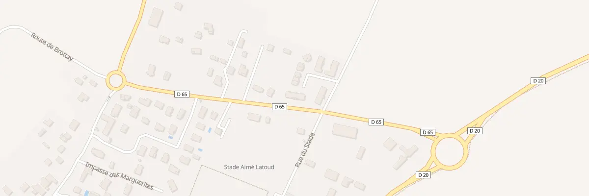 Plan du 72 Imp de l’Hormat à Loyettes