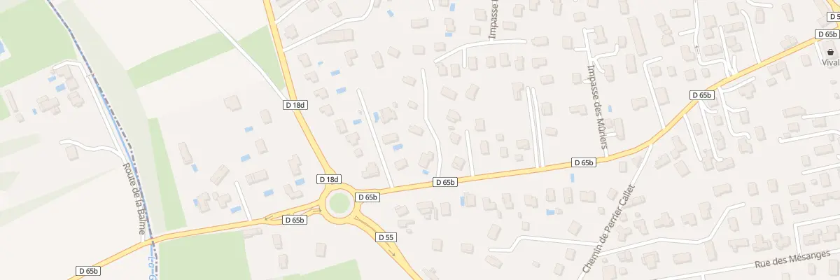 Plan du 9 Imp des Lilas à Saint-Romain-de-Jalionas
