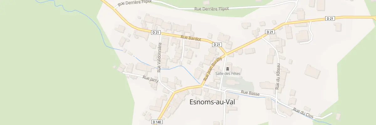 Plan du 3 Rue Cornot au Val-d’Esnoms
