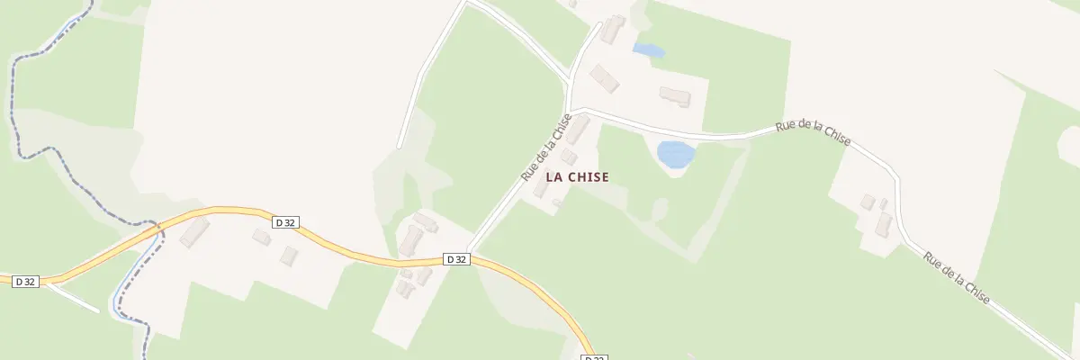 Plan du 737 Rue de la Chise à Serley