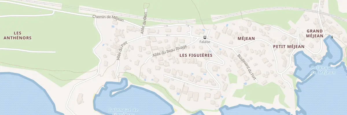 Plan du 13 All du Beau Rivage à Ensuès-la-Redonne
