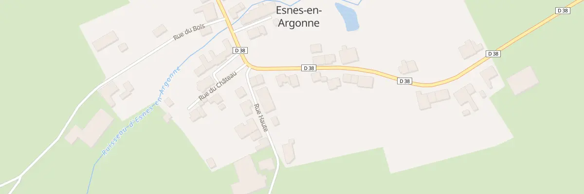 Plan du 6 Rue des Mouleurs à Esnes-en-Argonne
