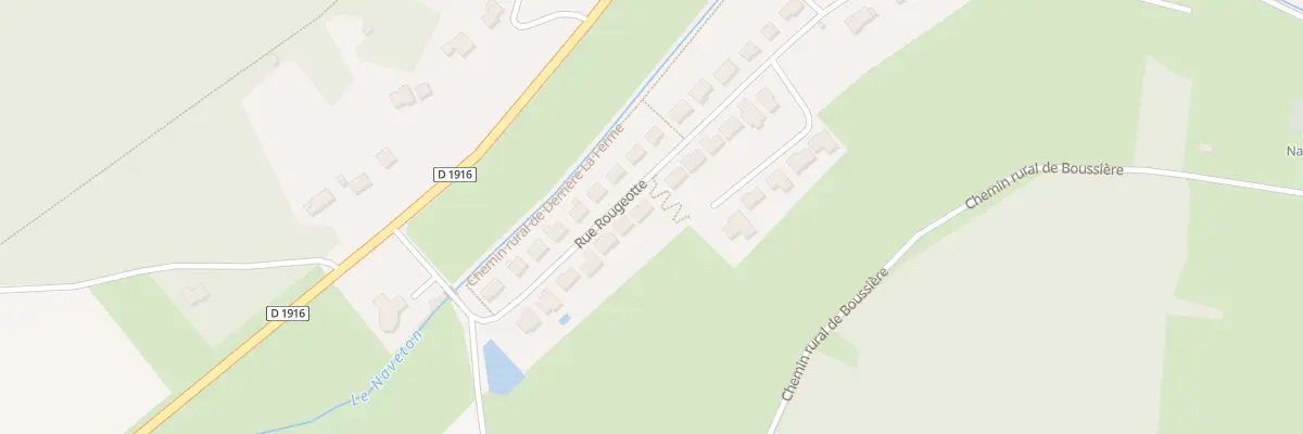 Plan du 25 Rue Rougeotte à Naives-Rosières
